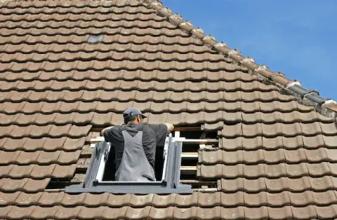Pose de velux - Enval